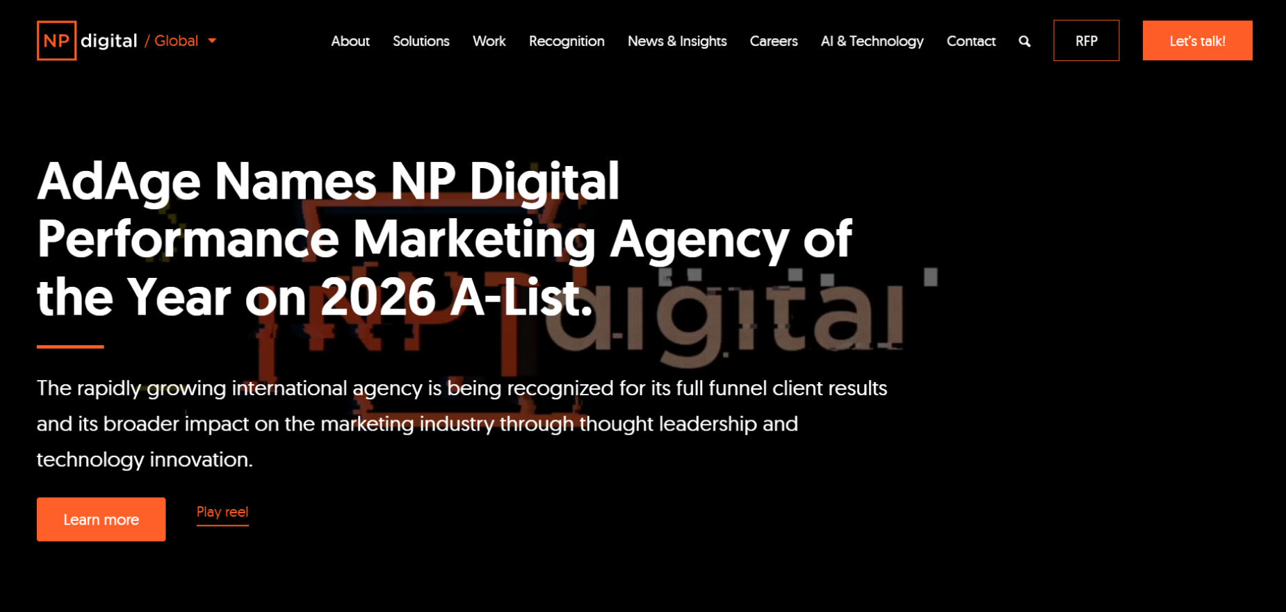 NP Digital's Homepage