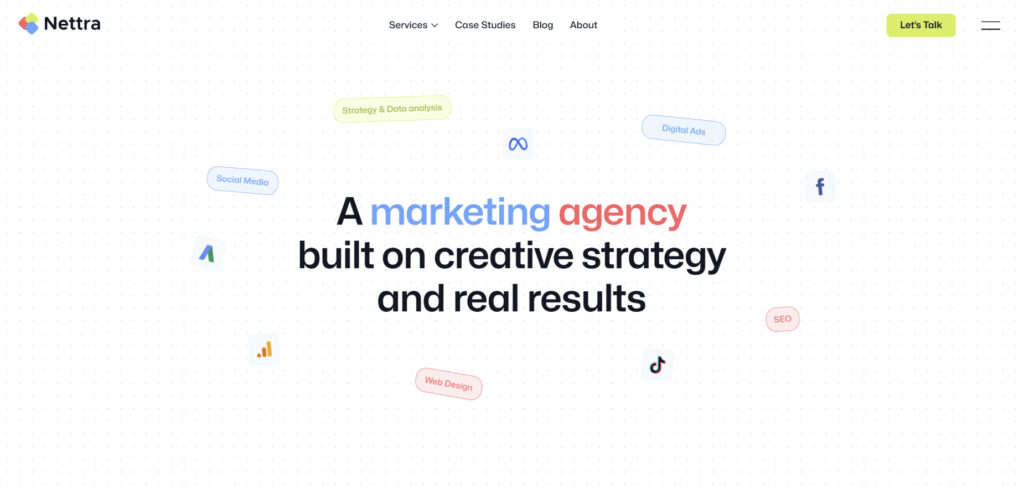 Nettra Media's Homepage