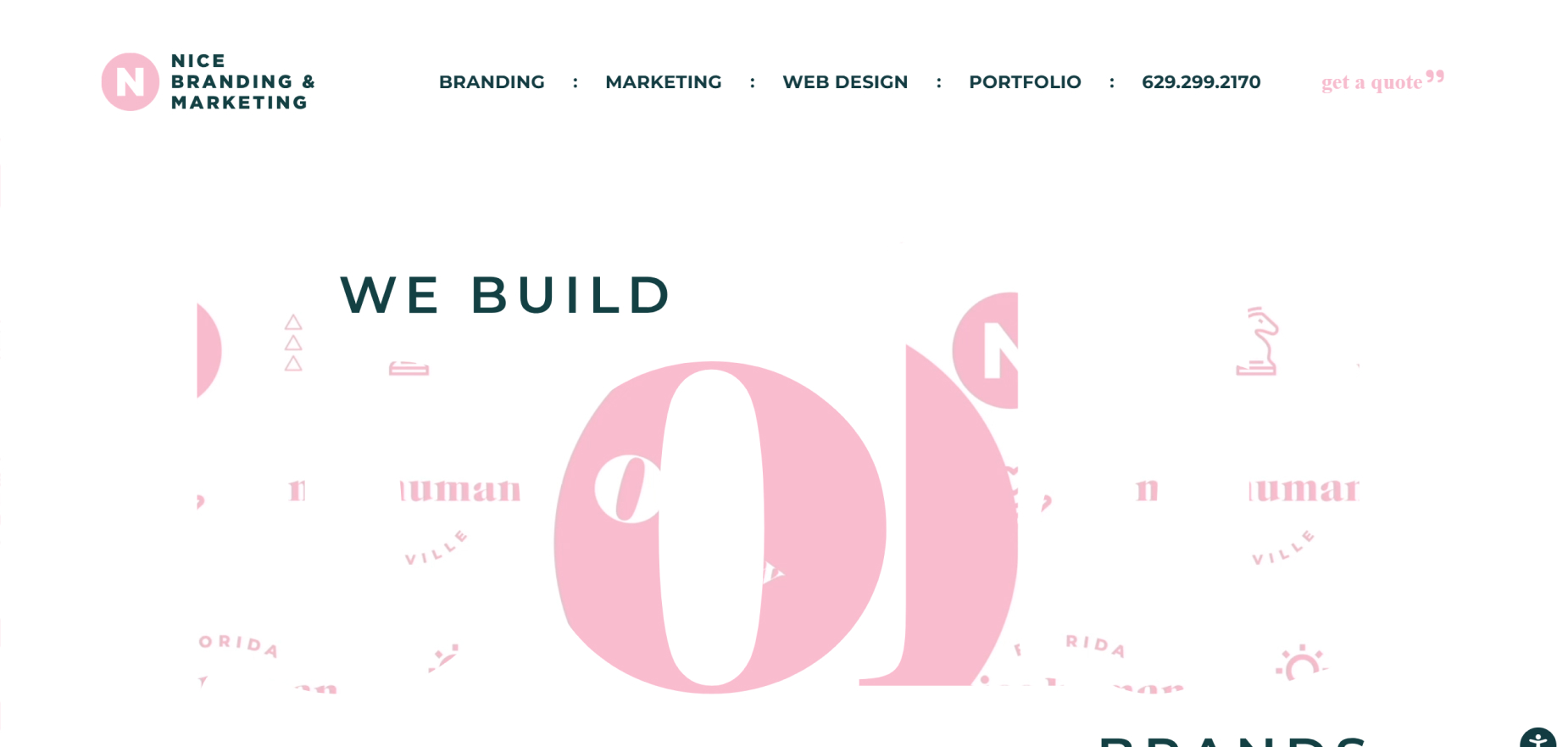 Nice Branding Agency's Homepage