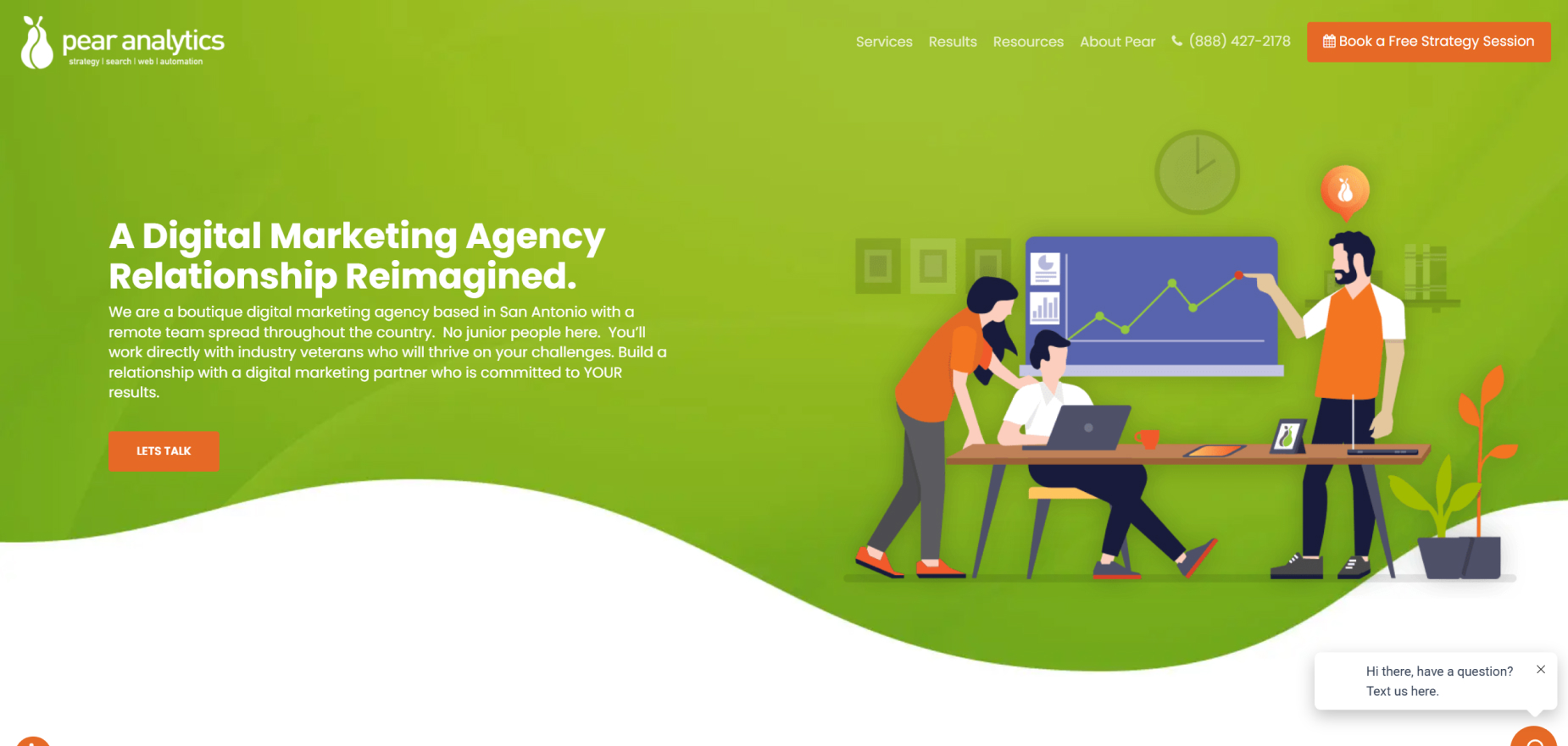 Pear Analytics's Homepage