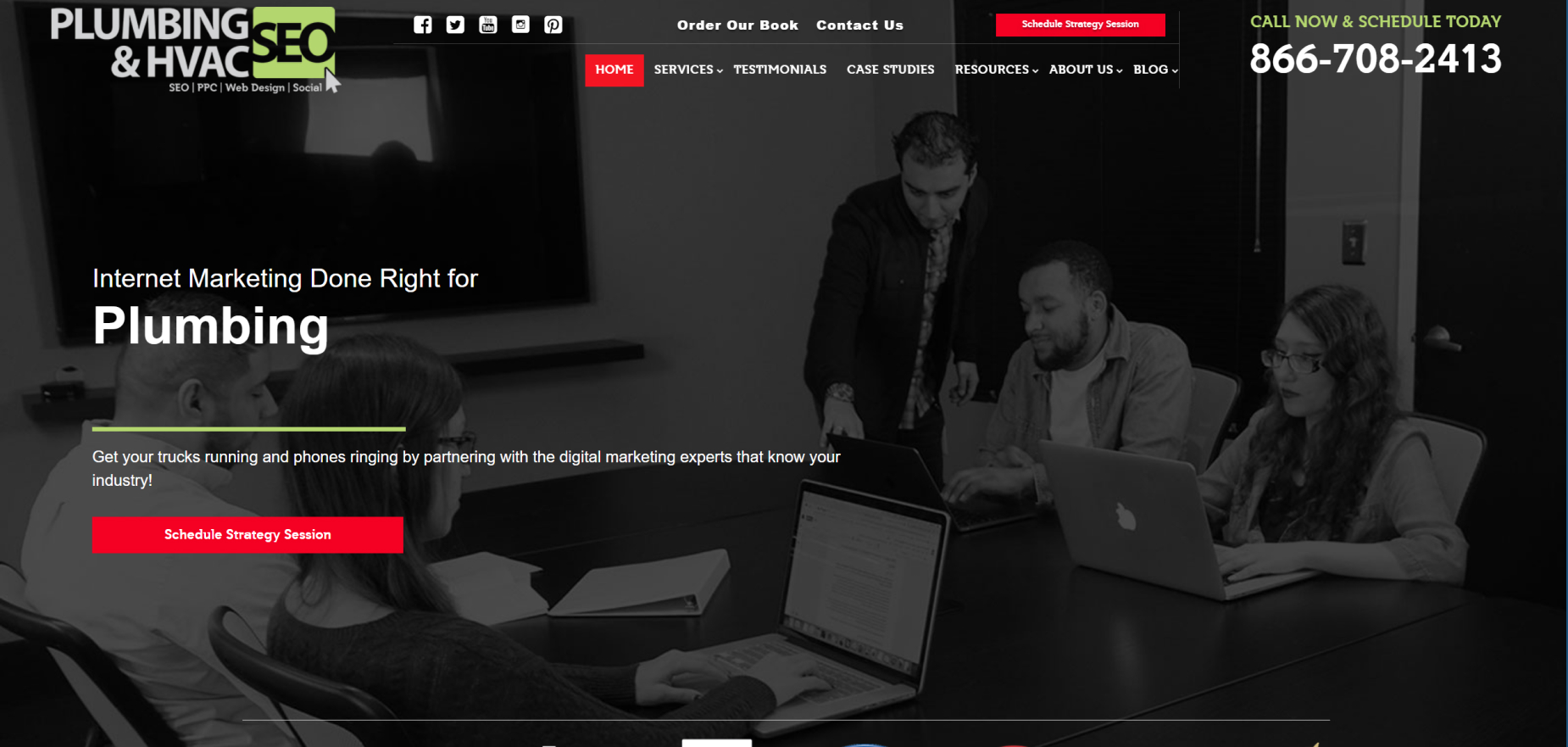 Plumbing & HVAC SEO's Homepage