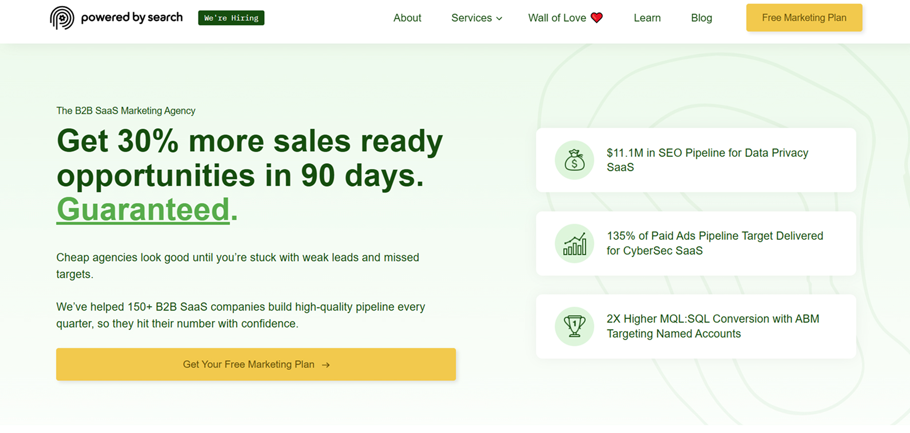 Powered by Search's Homepage