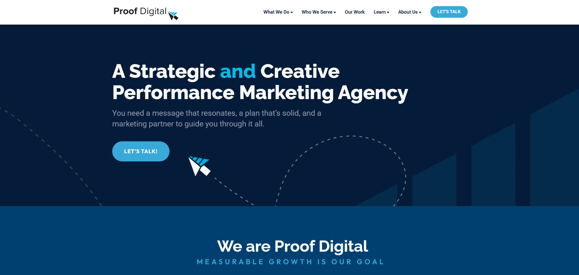 Proof Digital's Homepage