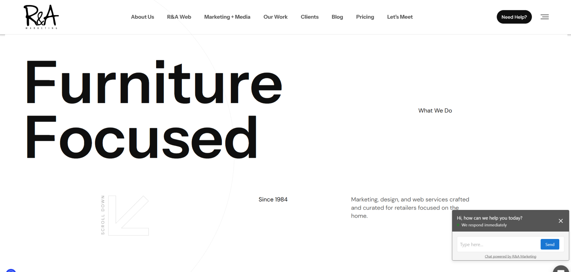 R&A Marketing's Homepage