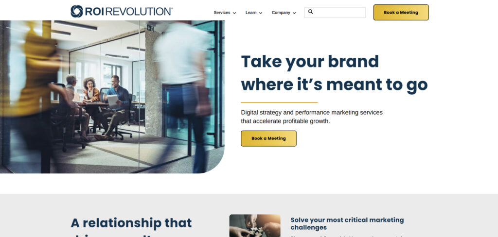 ROI Revolution's Homepage