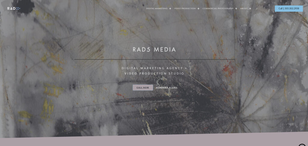 Rad5 Media's Homepage