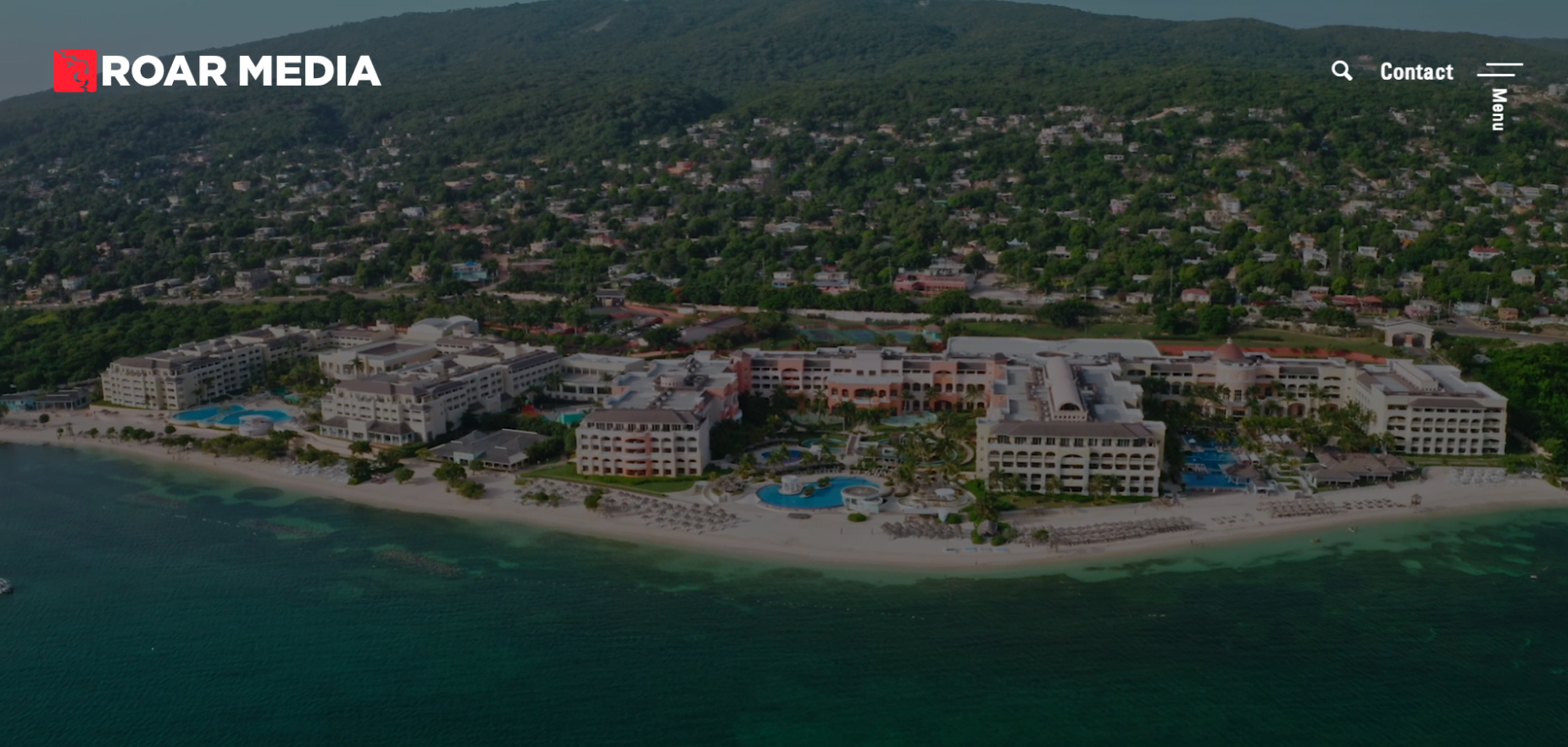 Roar Media's Homepage