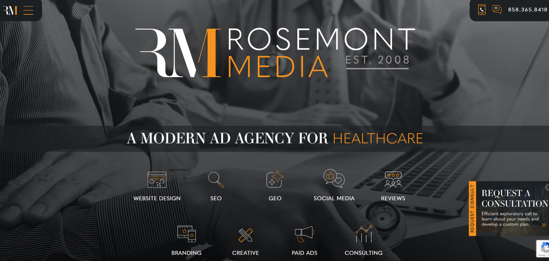 Rosemont Media's Homepage