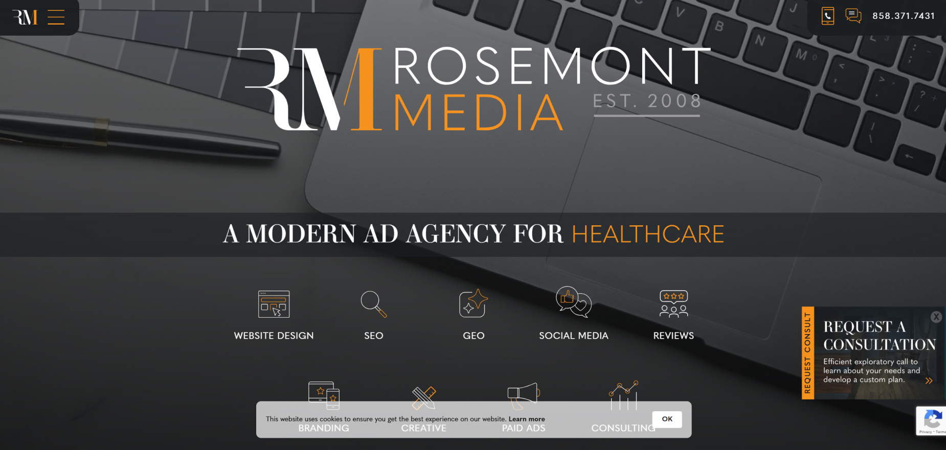 Rosemont Media's Homepage