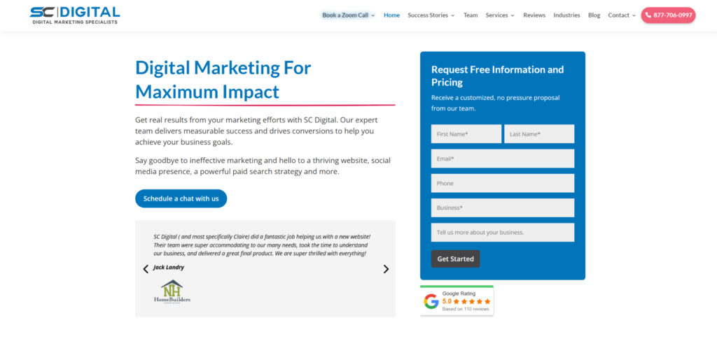 SC Digital's Homepage (2)