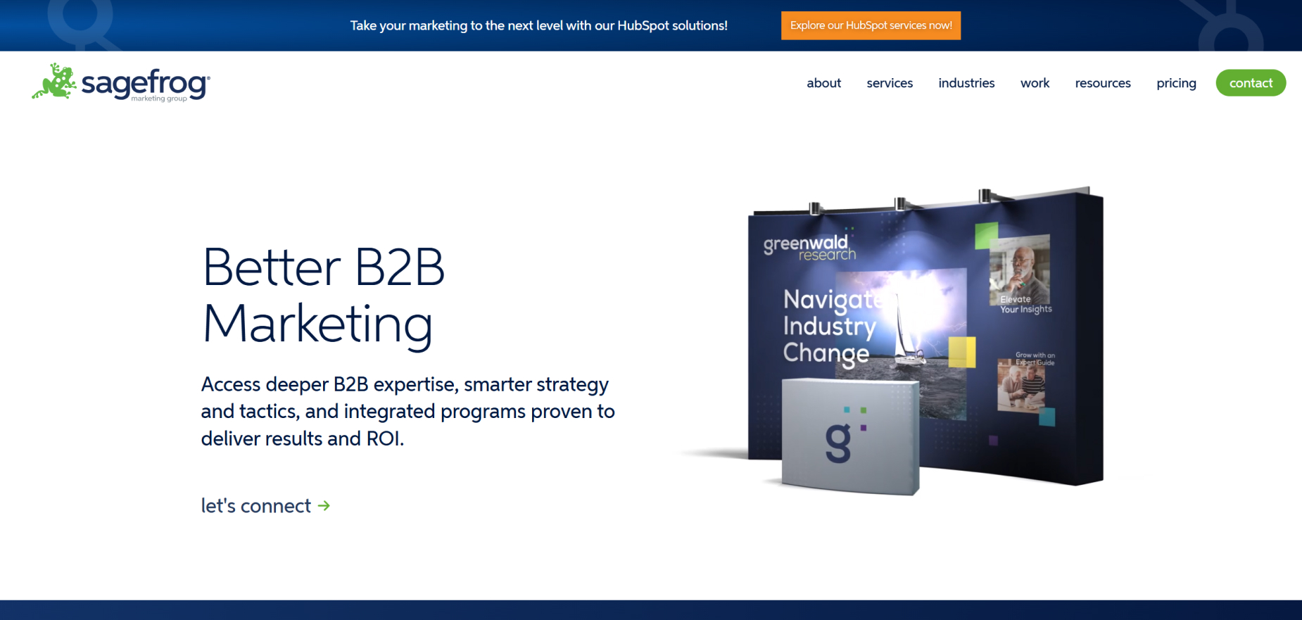 Sagefrog Marketing Group's Homepage