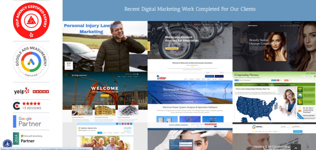 Search Engine Projects's Homepage