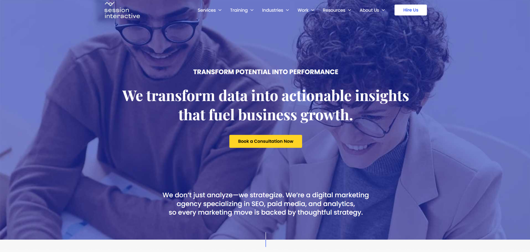 Session Interactive's Homepage