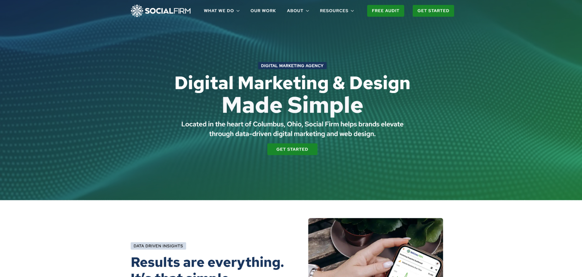 Social Firm's Homepage