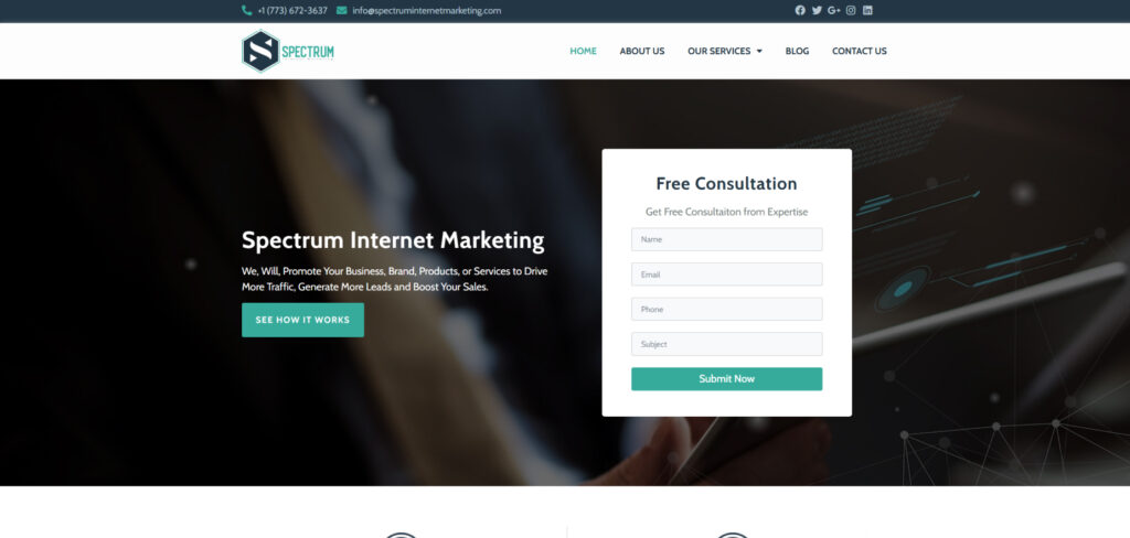 Spectrum Internet Marketing's Homepage