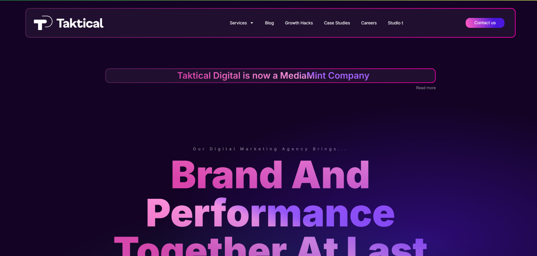Taktical Digital's Homepage