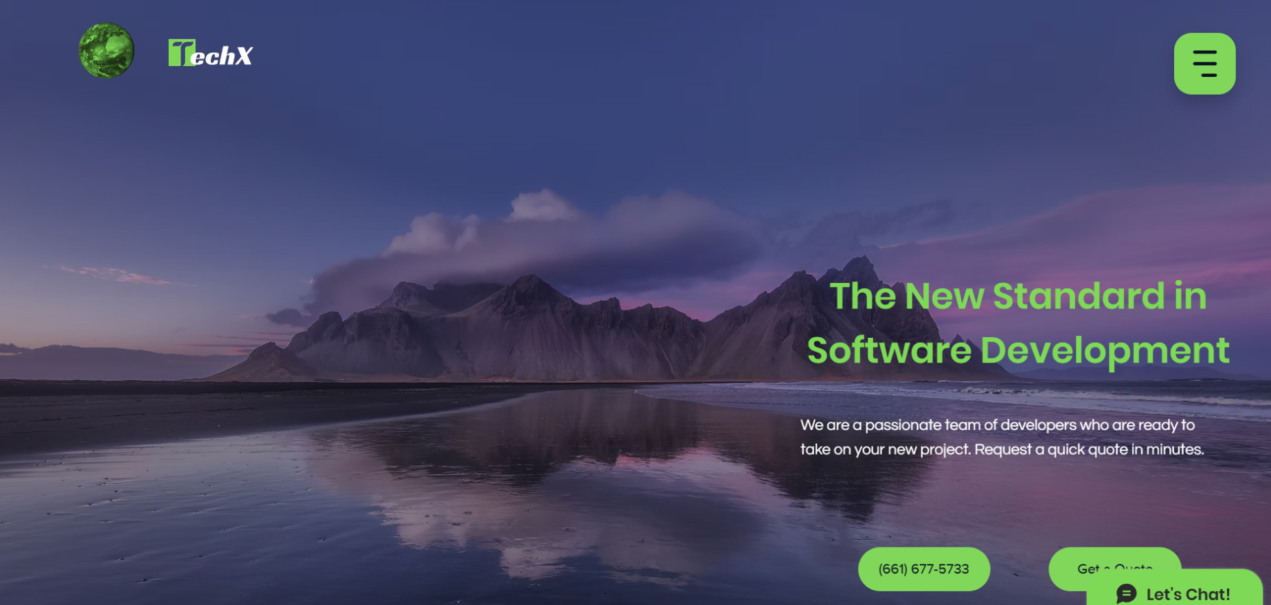 TechX Web & App Development's Homepage