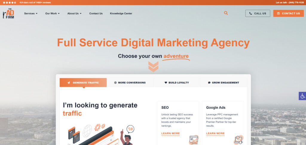 The Ad Firm's Homepage