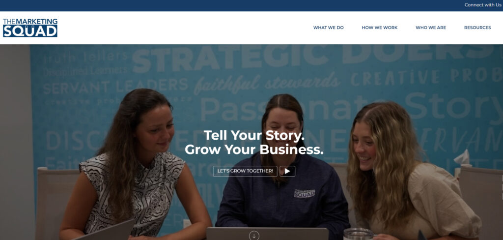 The Marketing Squad's Homepage