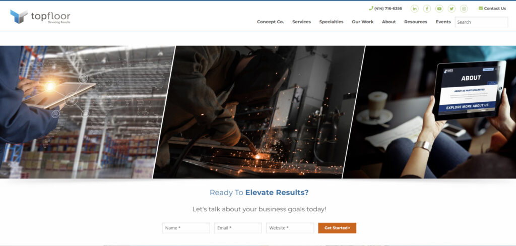 Top Floor's Homepage