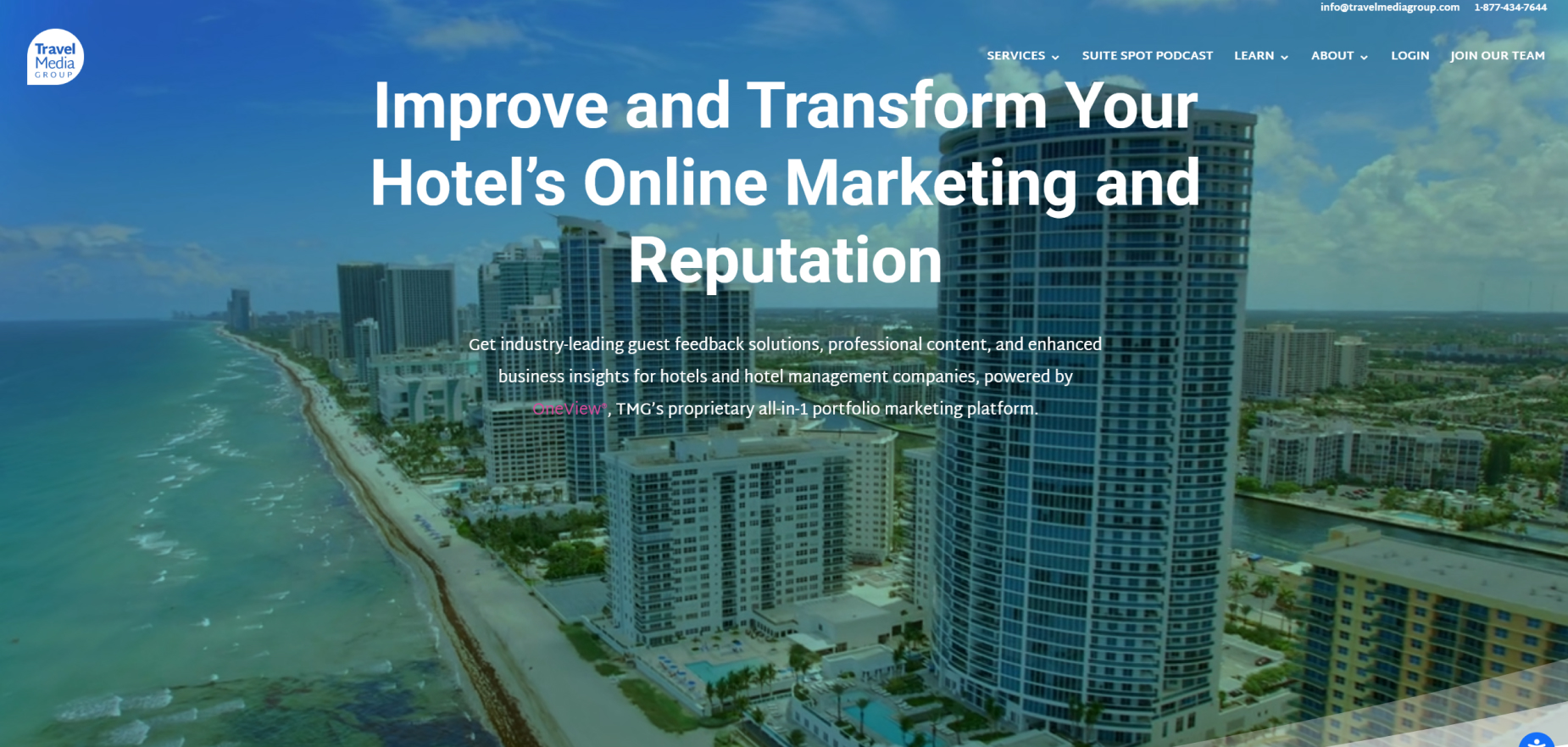 Travel Media Group's Homepage