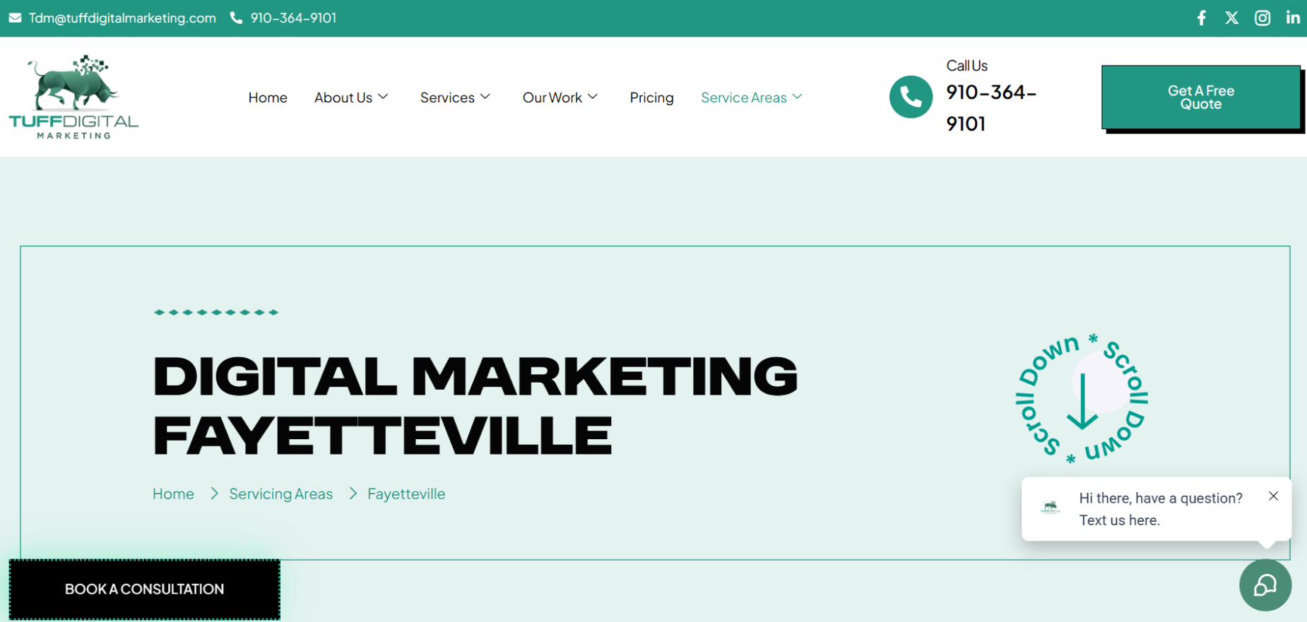 Tuff Digital Marketing's Homepage