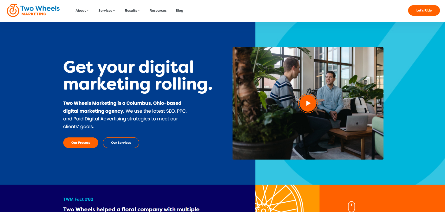 Two Wheels Marketing's Homepage