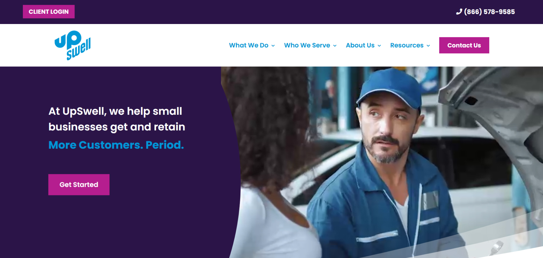 UpSwell Marketing's Homepage