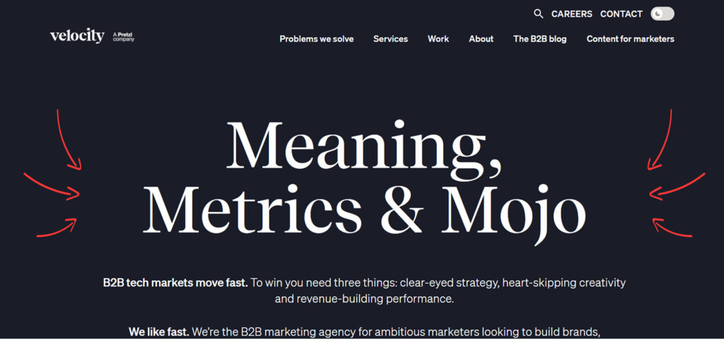 Velocity Partners's Homepage