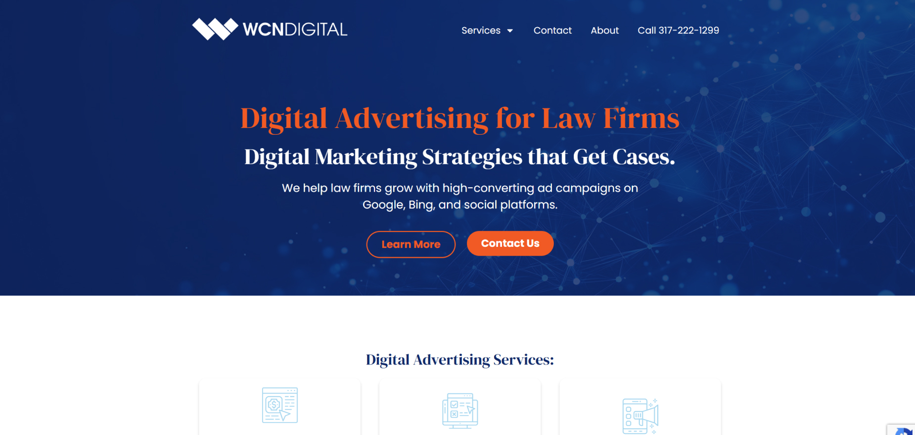WCN Digital Marketing's Homepage