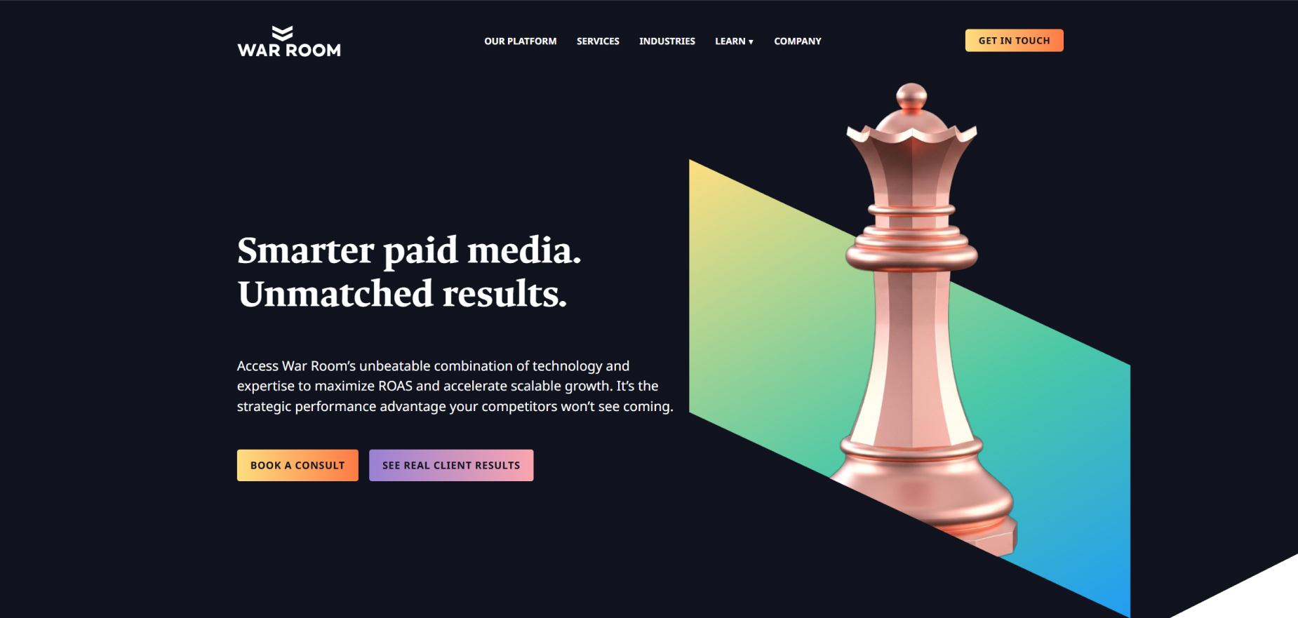 War Room Inc.'s Homepage