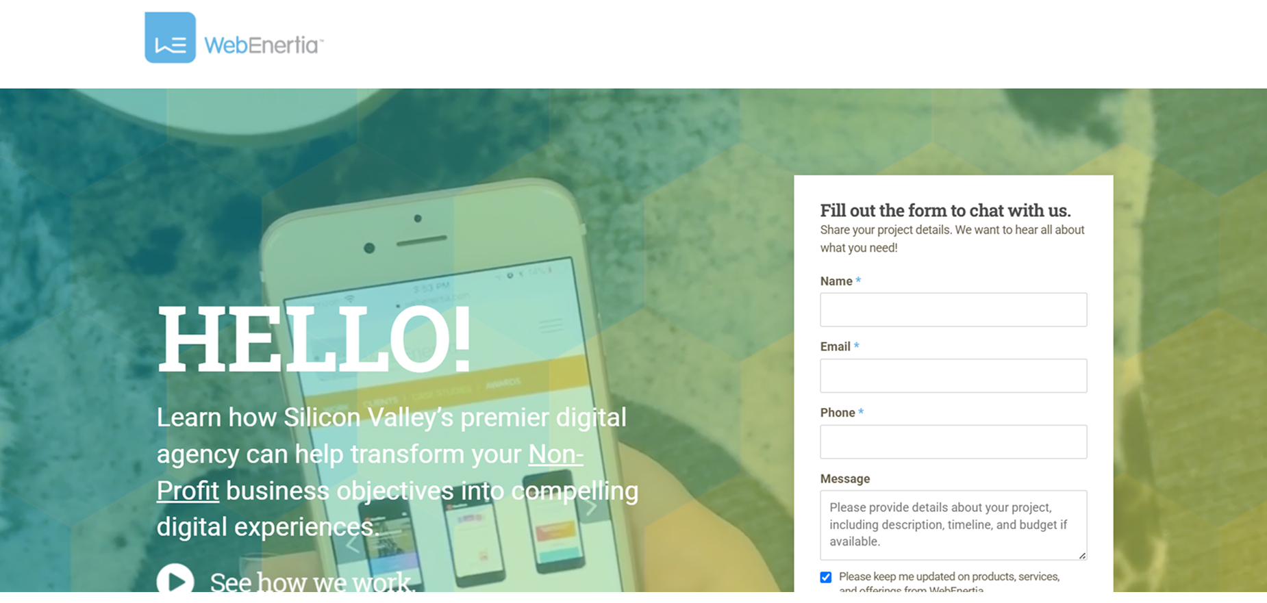 WebEnertia's Homepage