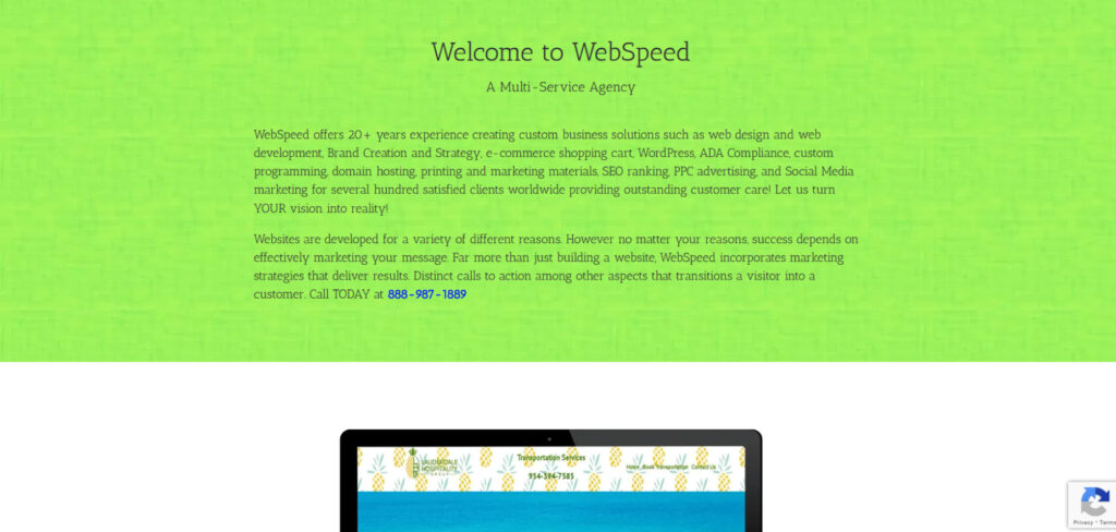 WebSpeed's Homepage