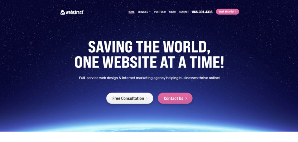 Webstract Marketing's Homepage