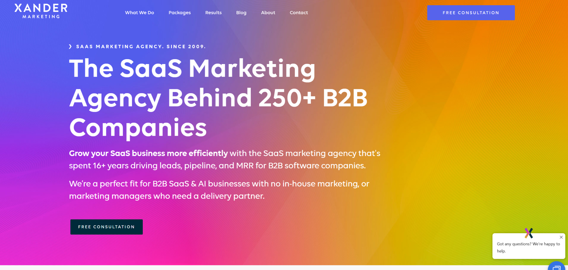 Xander Marketing's Homepage