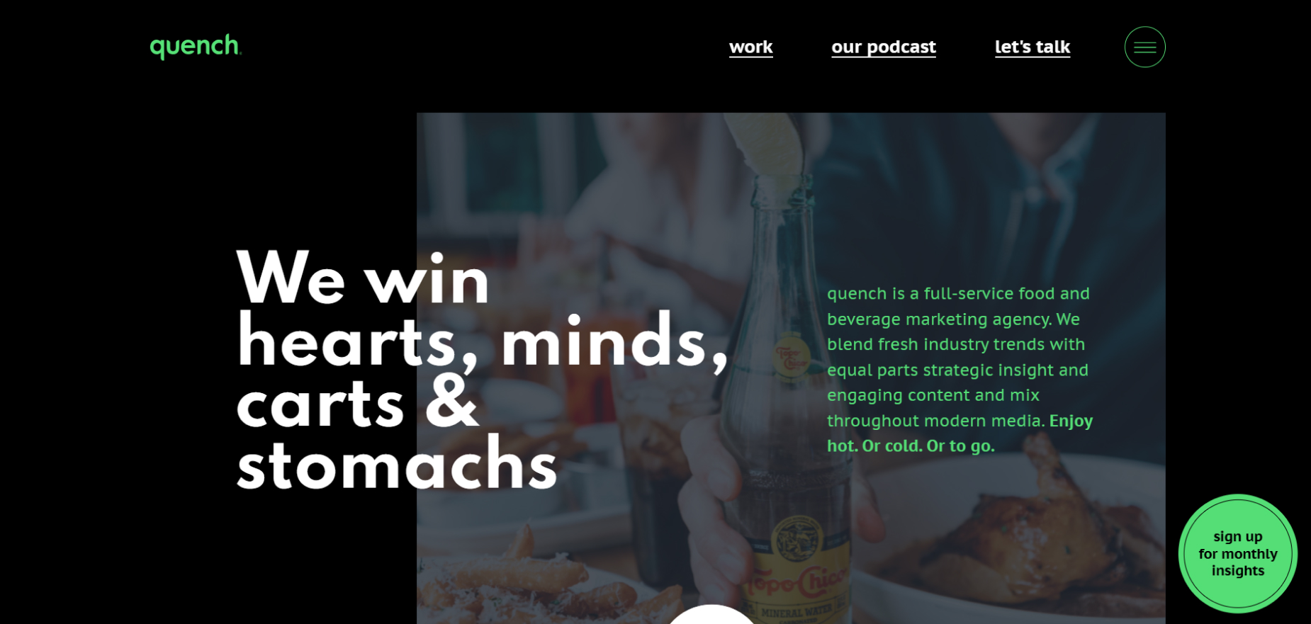 quench Agency's Homepage