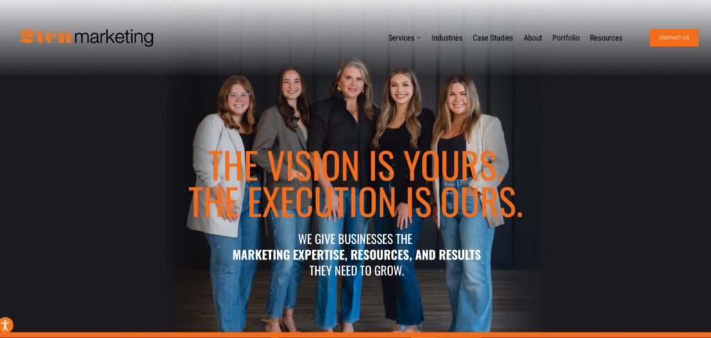 2ten Marketing's Homepage