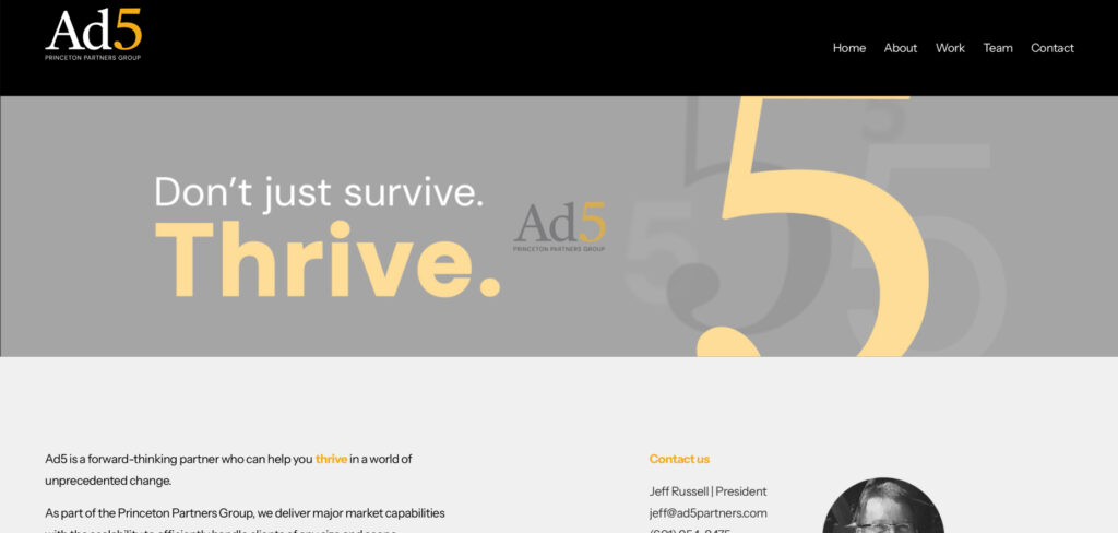 Ad5 Partners's Homepage