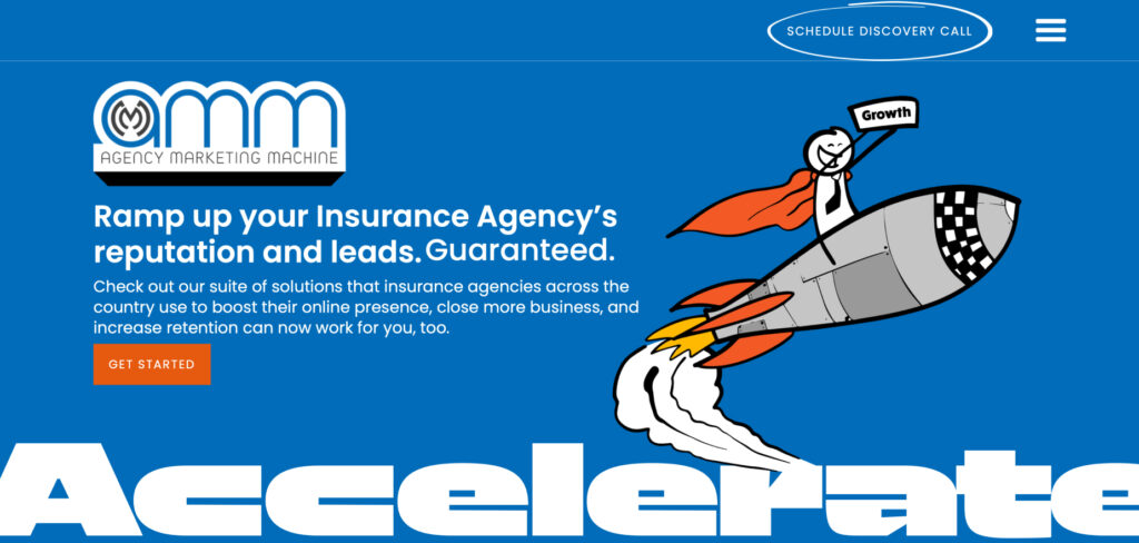Agency Marketing Machine's Homepage