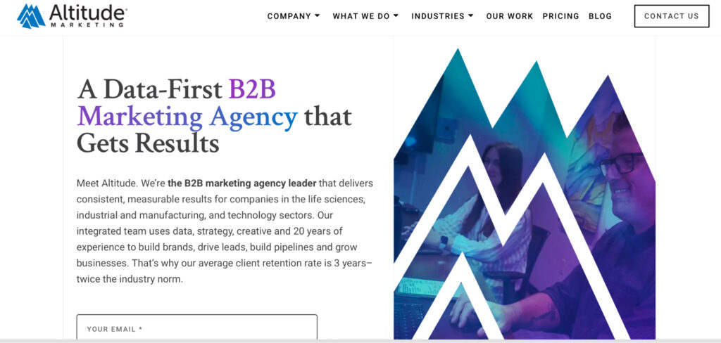 Altitude Marketing's Homepage