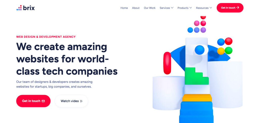 BRIX Agency's Homepage