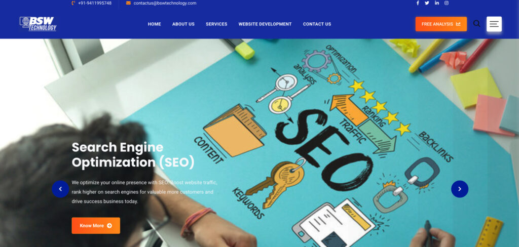 BSW Technology's Homepage