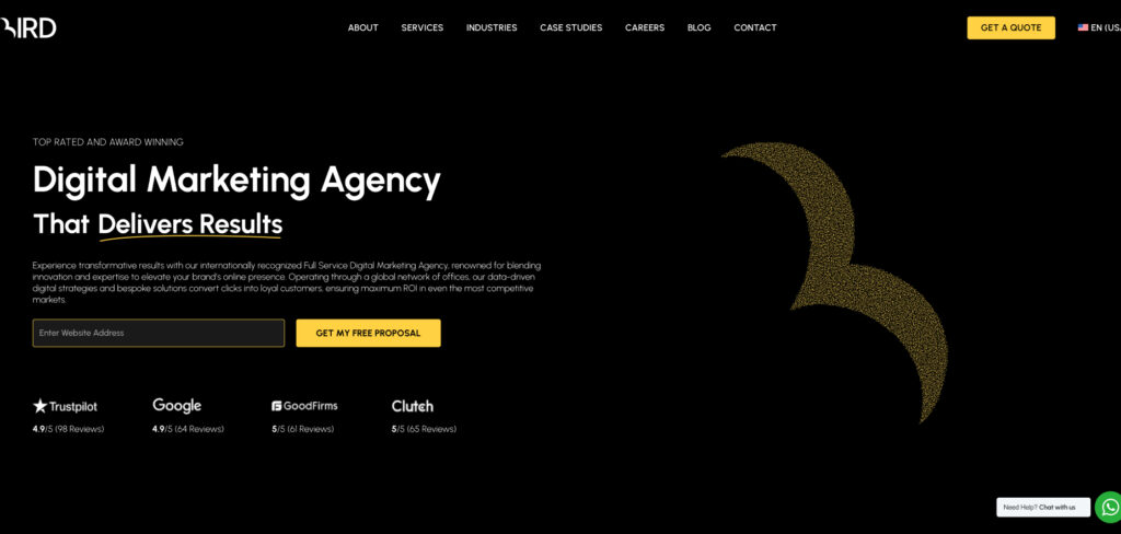 Bird Marketing's Homepage