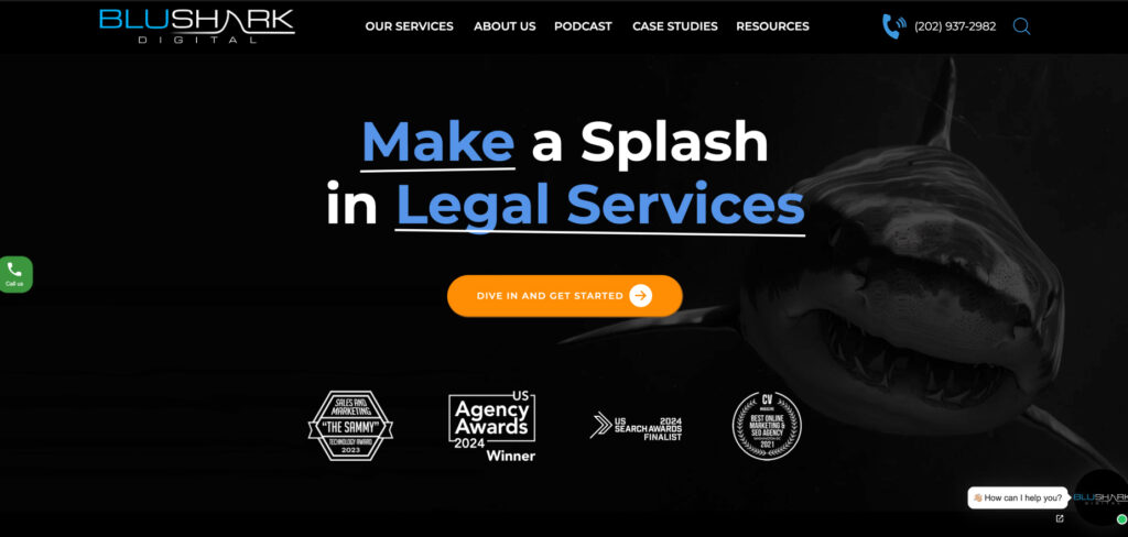 BluShark Digital's Homepage