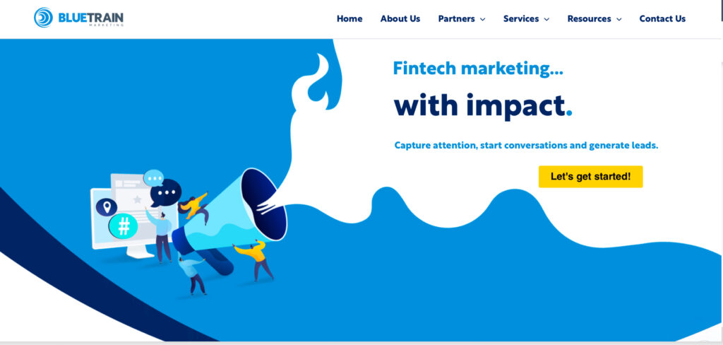 Blue Train Marketing's Homepage