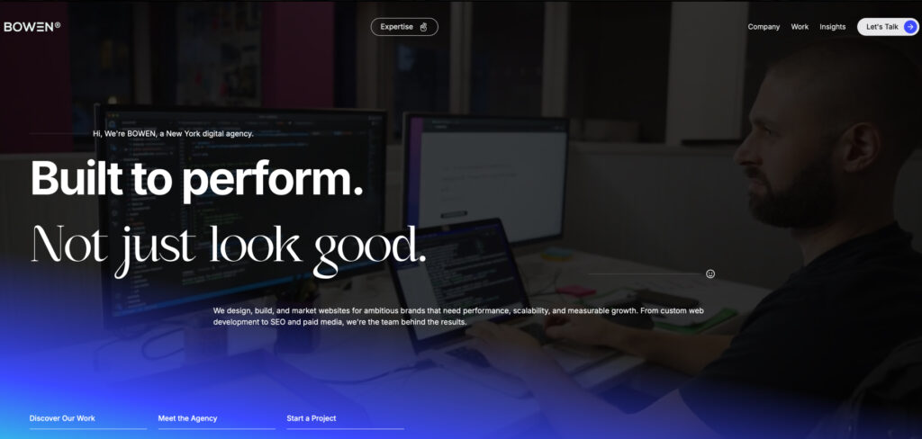 Bowen Media's Homepage