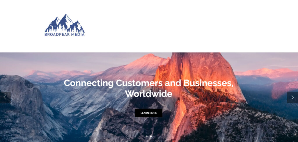 Broadpeak Media's Homepage