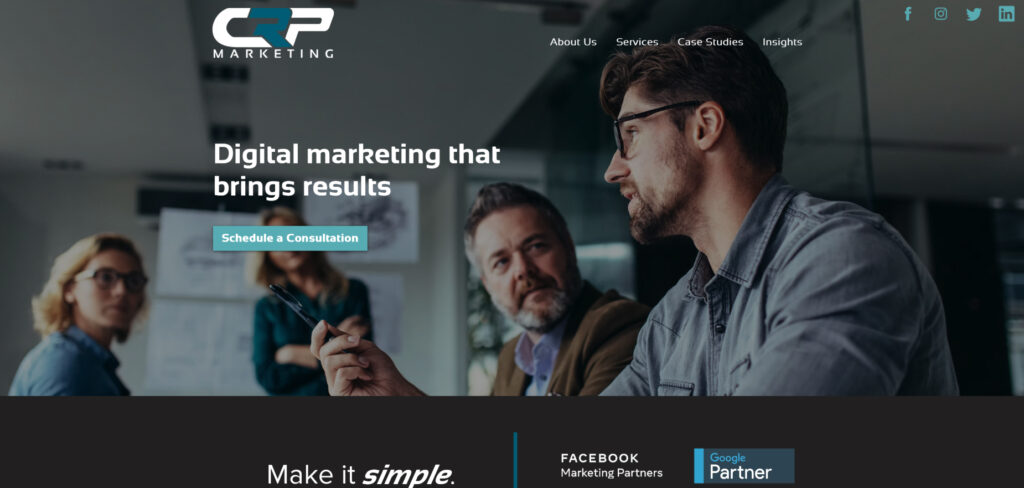 CRP Marketing's Homepage