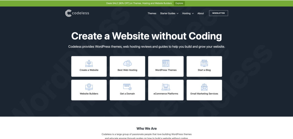 Codeless's Homepage