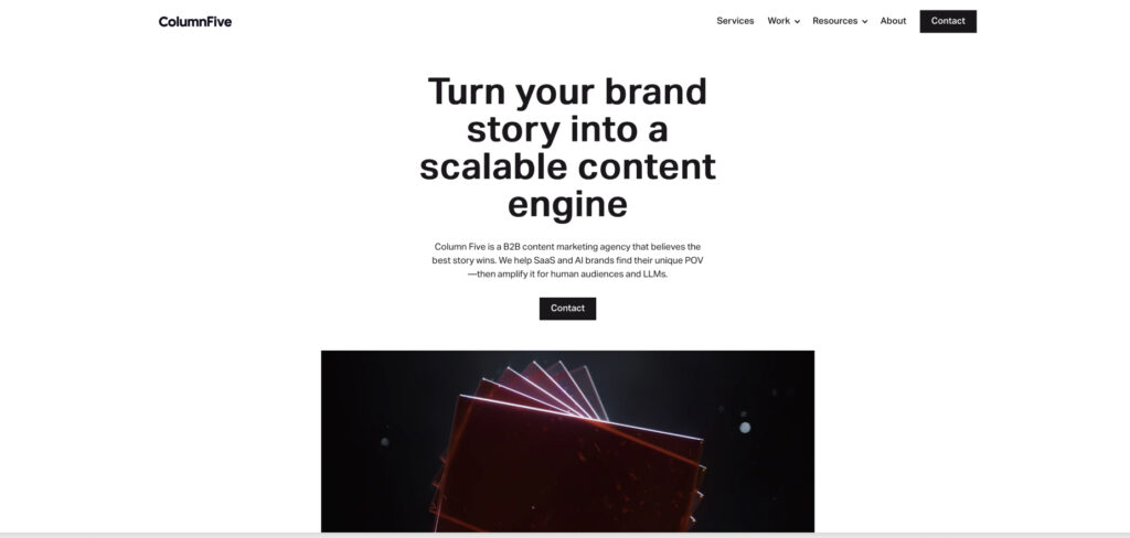 Column Five's Homepage